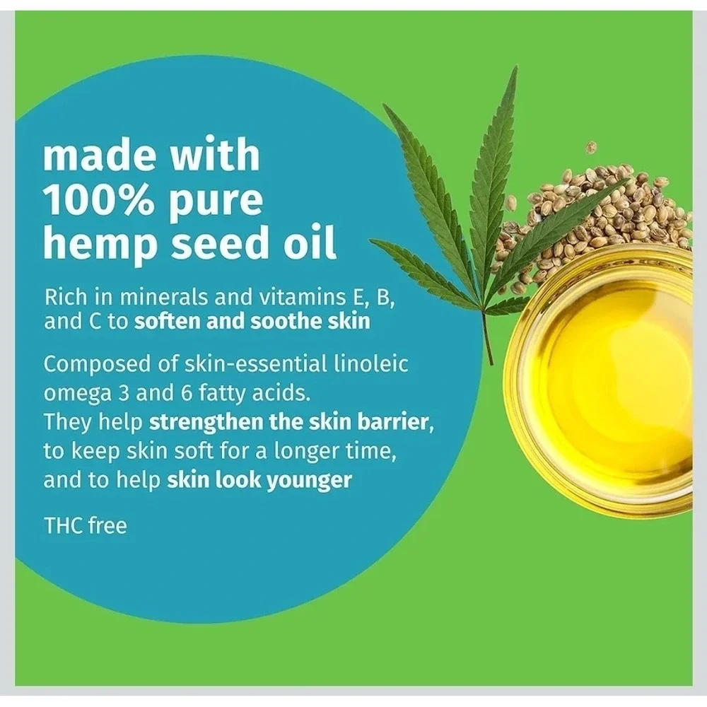 Hempz‎ Blackberry & Lemongrass Herbal Cleansing Shower Jelly, 4 oz Hemp Seed Oil